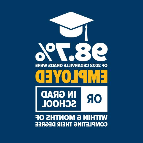 98.2023届毕业生中，7%的人在毕业后的六个月内找到了工作或进入了研究生院.